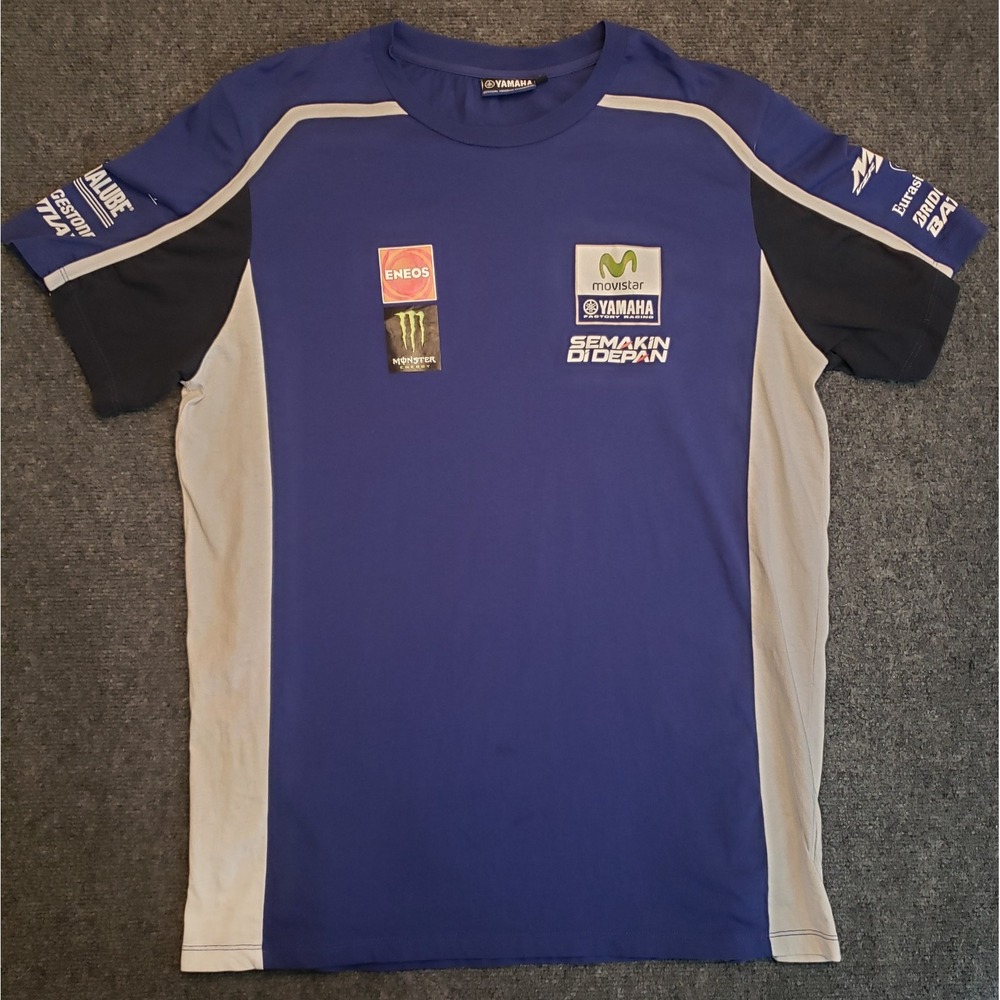 Yamaha Teamware Racing Shirt Mens XXL Movistar